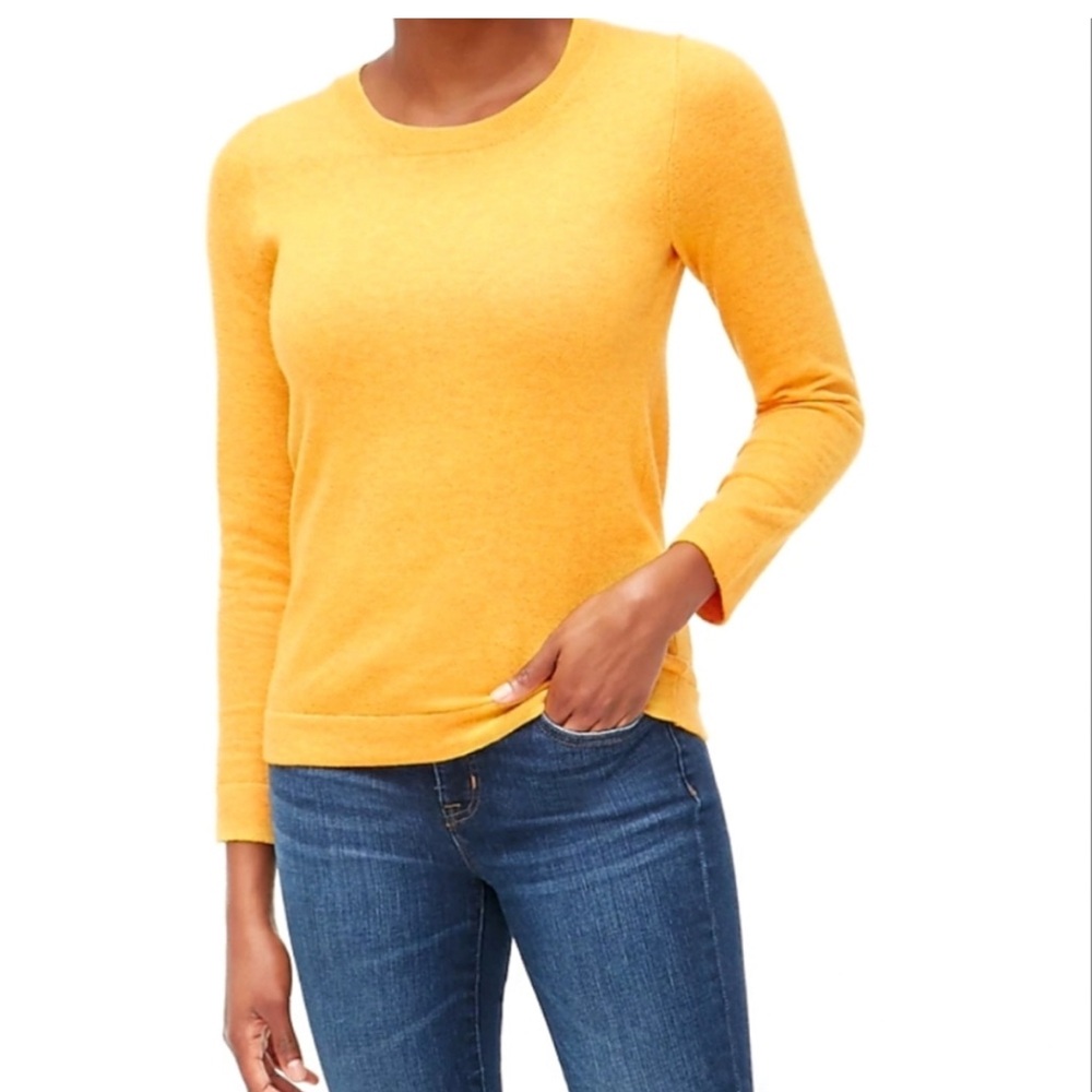 JCrew Marigold Teddy Sweater